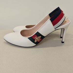 Gucci Sylvie Slingback Shoe